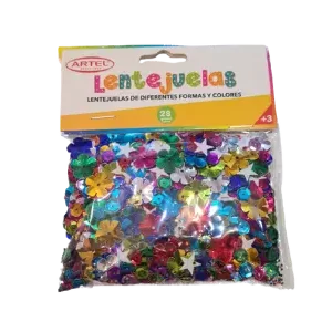 Lentejuelas surtidas 28g