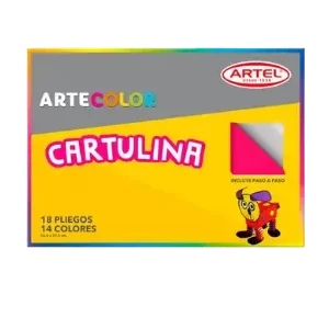 Artecolor Cartulinas 18h 14 Col