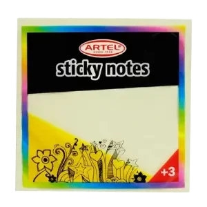 Notas Adhesivas amarillo 75×75 mm 100h